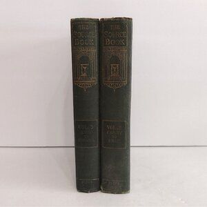 Antique The Source Book Encyclopedia 1924 Vol 2 & 3 Perpetual Encyclopedia Corp